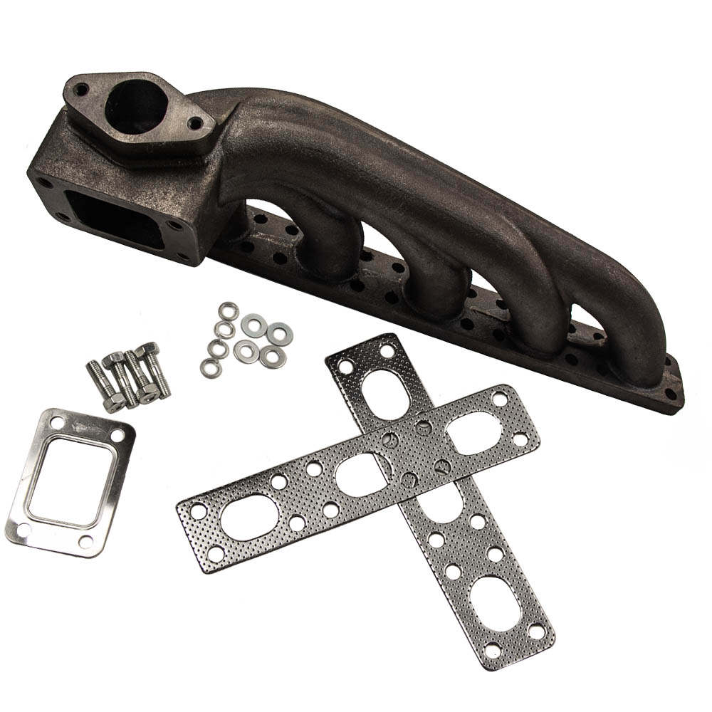 For 92-99 compatible for Bmw E36 E46 M50 / M52 T3 T4 bottom mount Turbo Manifold Exhaust Manifold left-hand drive