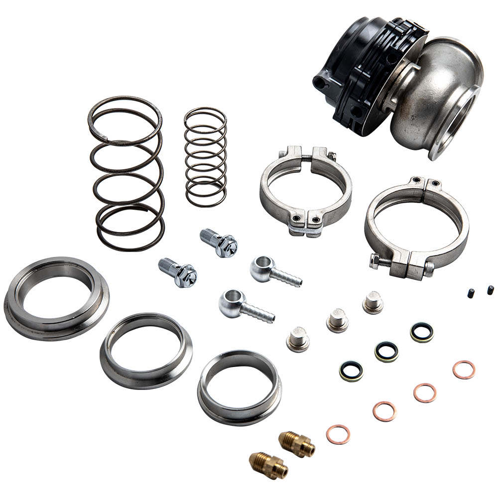 Water cooler 44mm Wastegate External Turbo With Flange Hardware Spring
