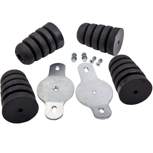 Extended Bump Stop Kit with brackets 80 series style compatible for Nissan Patrol GU GQ