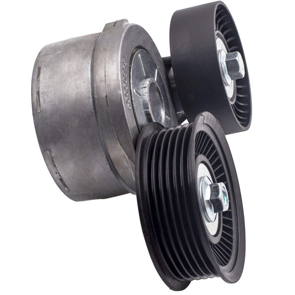 Serpentine Belt Tensioner w/ Pulley compatible for Dodge Jeep Mitsubishi 3.7L 53030958AE