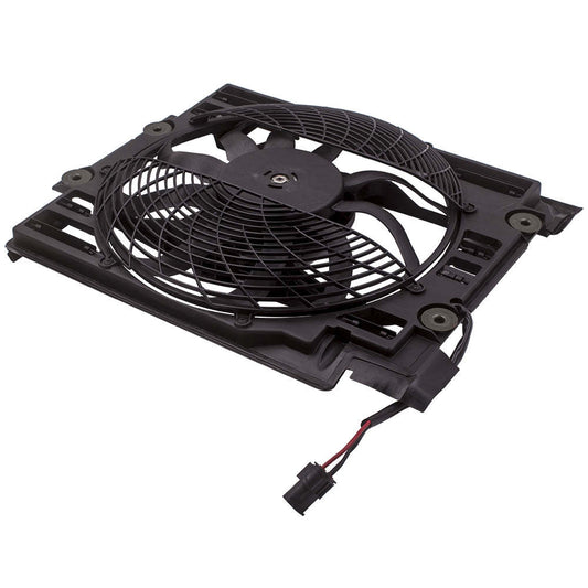 Compatible for AC Condenser Fan Assembly Black compatible for BMW 540i 525i 528i 530i 540i BM3113109
