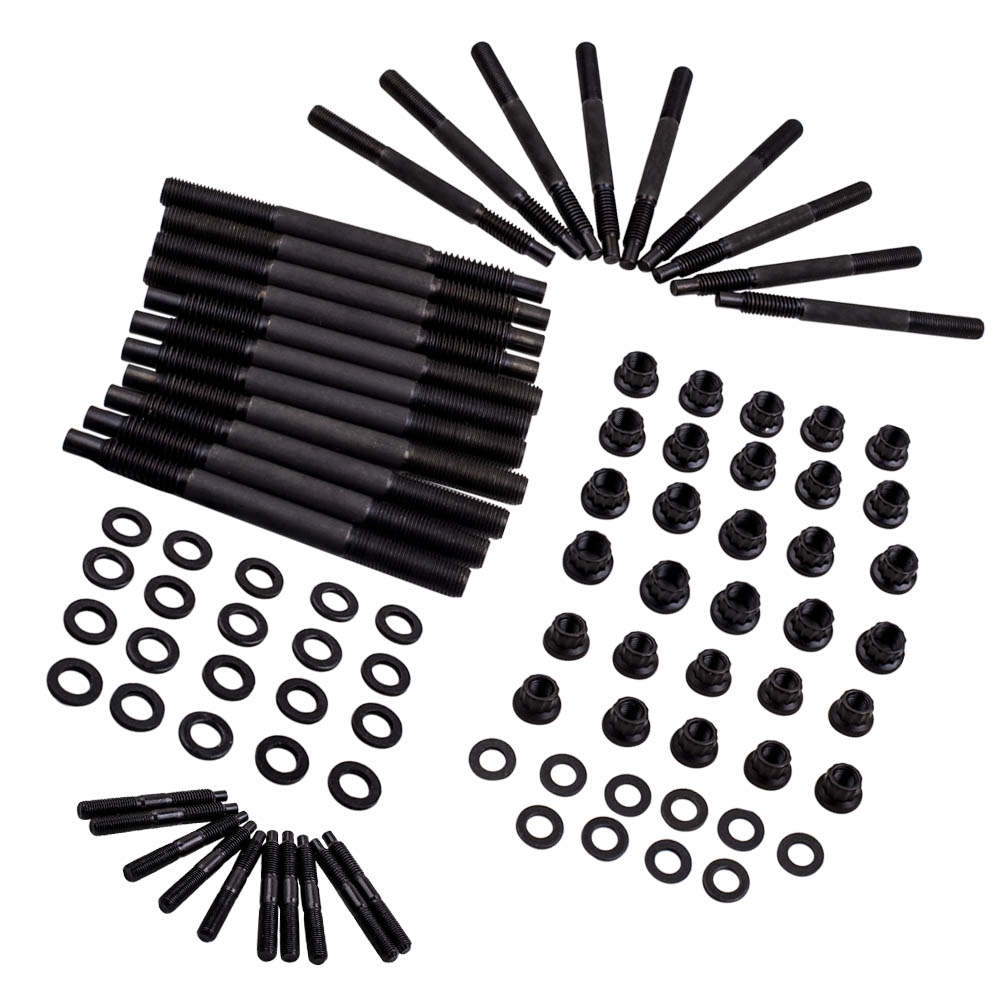 For Chevy LS1 LS3 2004-UP 12-Point Cylinder Head Stud Kit 5.3L 5.7L 6.0L