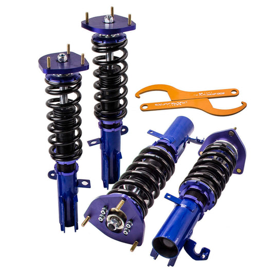 Coilovers Coil Spring Kit compatible for Toyota Corolla 88-99 E90 E100 Adj Height Shocks