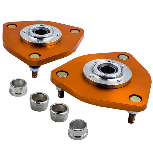 Compatible for Nissan Fairlady 350Z Coilover Sping Camber Arms Suspension Strut Top Mount Camber Plates