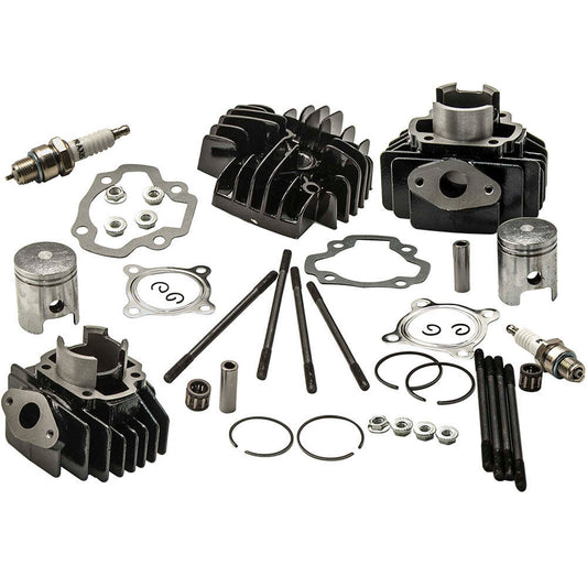 Top End Set Piston Cylinder Rings Kit compatible for Yamaha PW 50 PW50 50cc 1981-2017 40mm