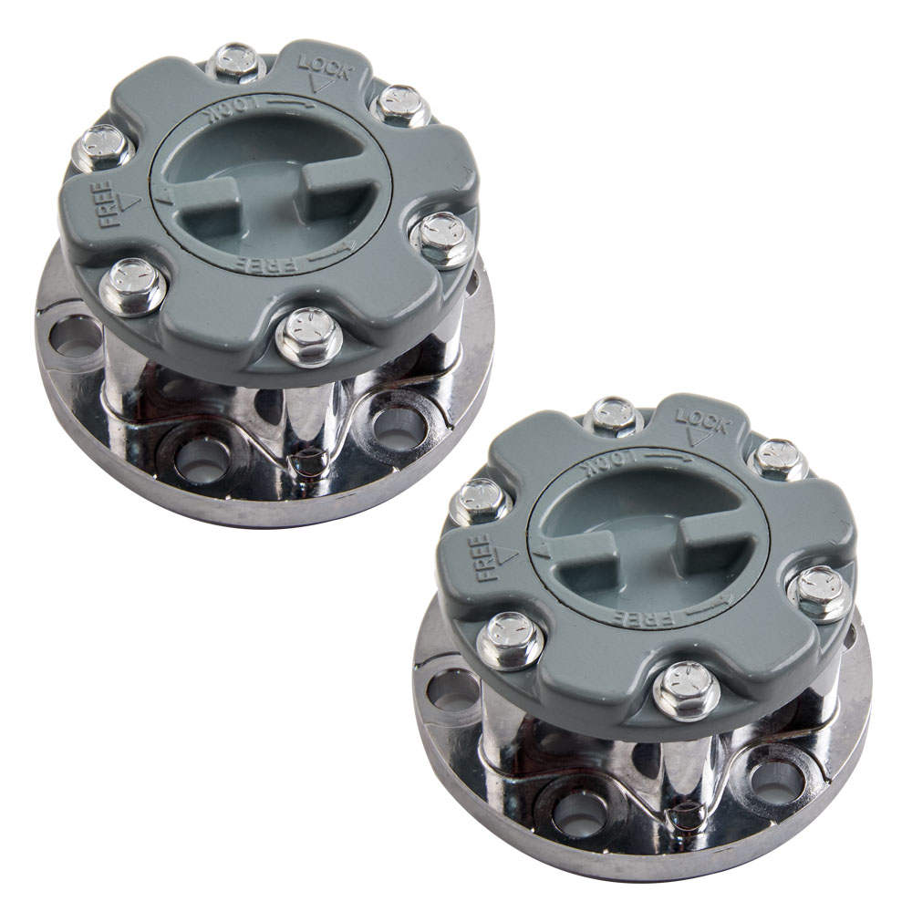 Pair New Free Wheel Bearing Hub Lock MD886389 Fit compatible for Mitsubishi Pajero Triton L200