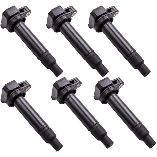 6x COMPLETE SET PACK compatible for TOYOTA LAND CRUISER 100 4.7 PENCIL IGNITION COIL PACKS