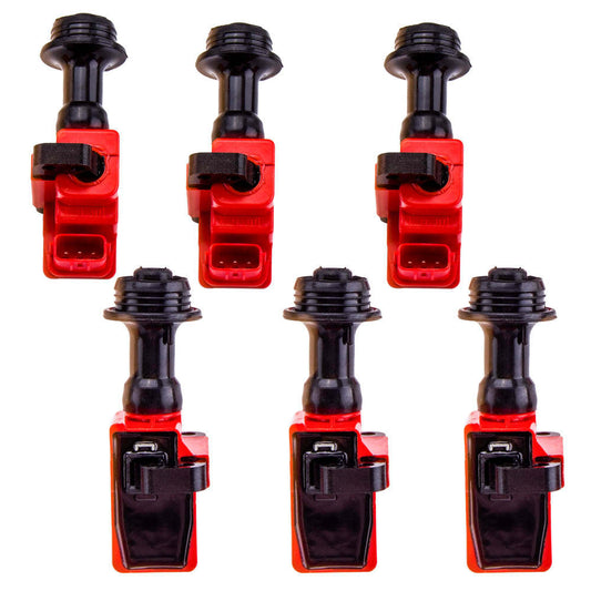 6PCS Ignition Coil Pack For Skyline R34 GT Neo Stagea RB25DE RB25DET Laurel GC35