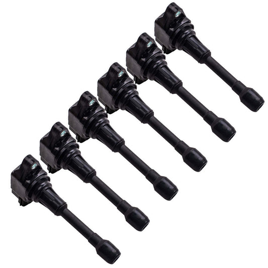 6 Packs Ignition Coil Pack compatible for Nissan 370Z compatible for Infiniti G37 3.7L V6 2008-2013