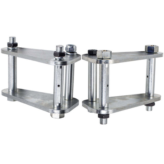 Compatible for Toyota Landcruiser 73 75 40 60 Series Front or Rear 2 Pcs Extended Shackles