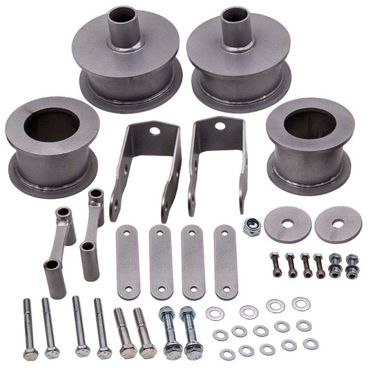 Front and Rear 3'' Leveling Lift Kit compatible for Jeep Wrangler JK Spacer Shock Extenders