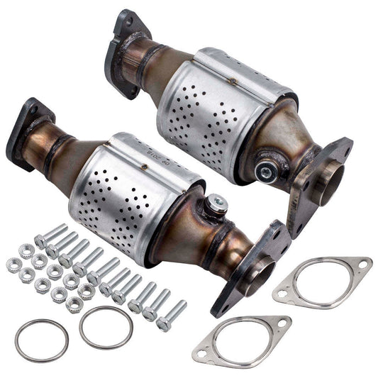 Front L+R Catalytic Converter compatible for Nissan Frontier Pathfinder Xterra NV 4.0L V6 Bank 2 and Bank 1