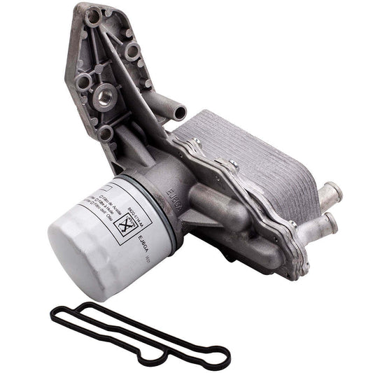 Compatible for Ford Transit compatible for Land Rover Defender with Gaskets Oil Cooler Set 1755226