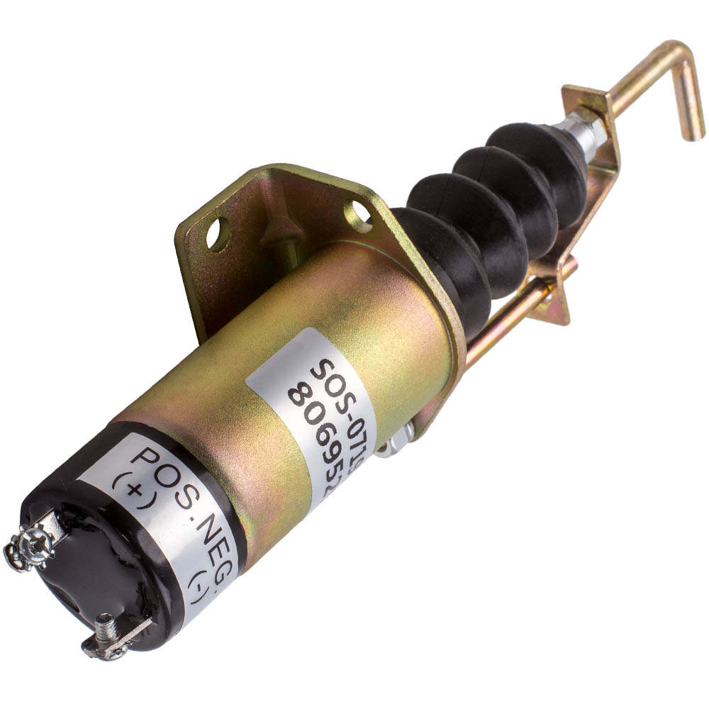 12V Diesel Fuel Shut Off Solenoid Valve For 366-07197 1502-12C7U2B2S1 SA-3405T