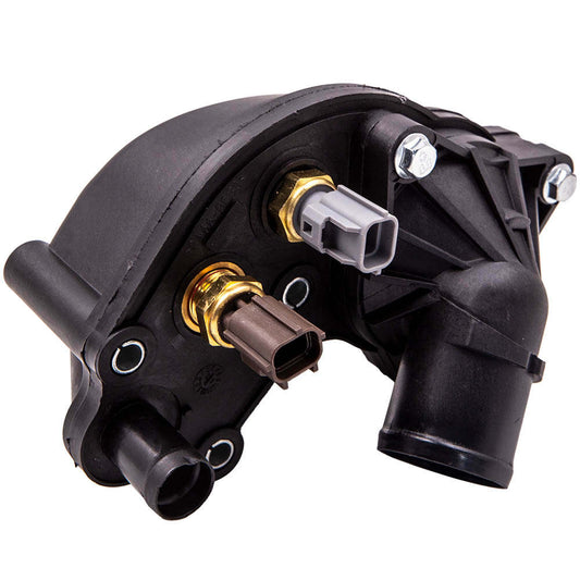 Thermostat Housing With Sensors compatible for Ford Explorer Mountaineer 4.0L V6 1998-2001