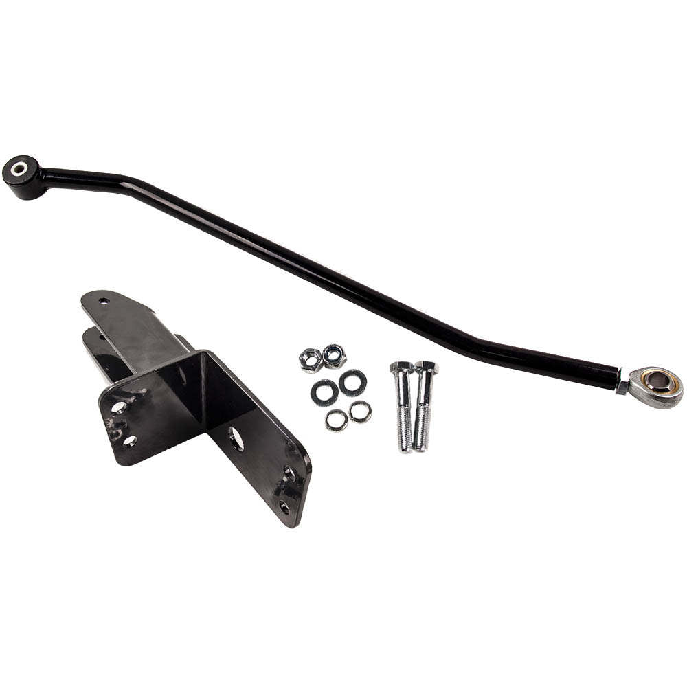 Front Track Bar Compatible for Cherokee XJ1984-2001 and Relocator Bracket with 4-6.5inch lift