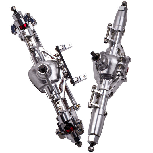 For 1/10 RC Crawler AXIAL SCX10 Honcho Complete Wheel Axle Front and Rear Axle