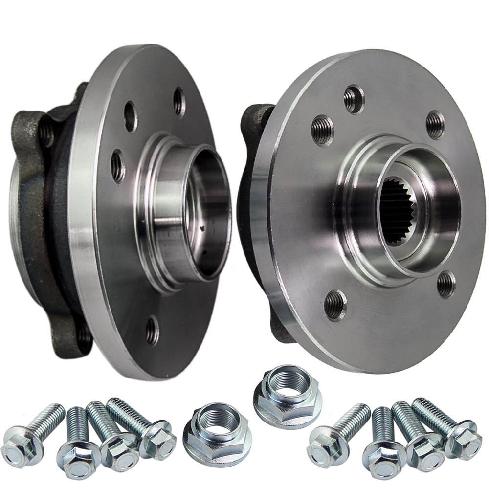 2x Wheel Bearing Hub Hubs Front compatible for BMW MINI R50 R53 Cooper S Hatchback VKBA3674