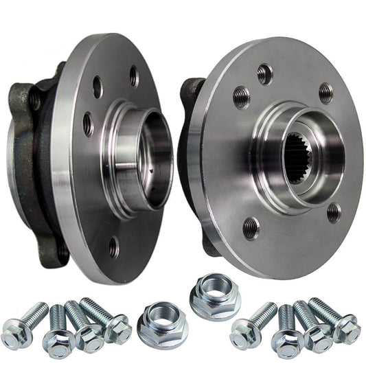 2x Wheel Bearing Hub Hubs Front compatible for BMW MINI R50 R53 Cooper S Hatchback VKBA3674