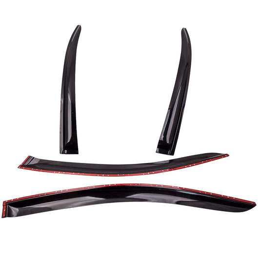 4pcs Weathershield Window Door Strip Visor compatible for Ford Falcon FG Sedan 2008-2019
