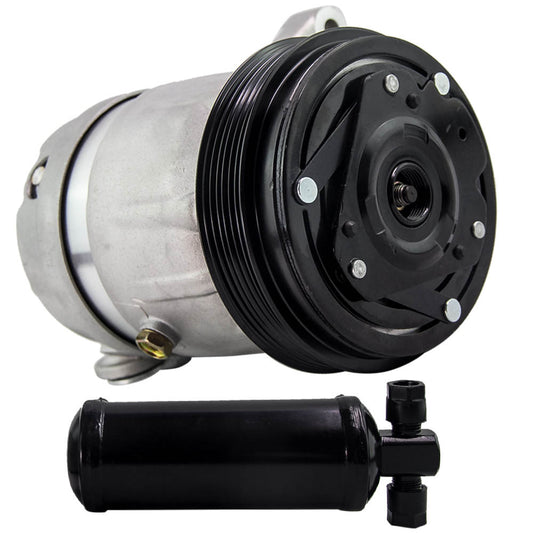 Air Conditioner Compressor and Drier compatible for Holden Commodore VT VU VX VY V6 3.8L 6CYL