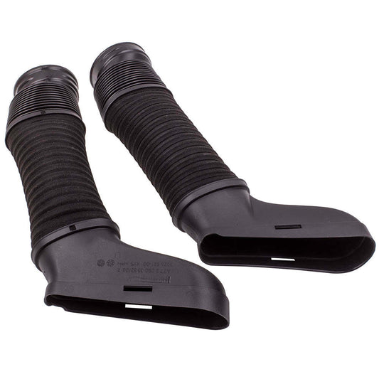 Pair of Air Intake Inlet Hose Left  Right compatible for Mercedes-Benz C207 S212 V212 W212