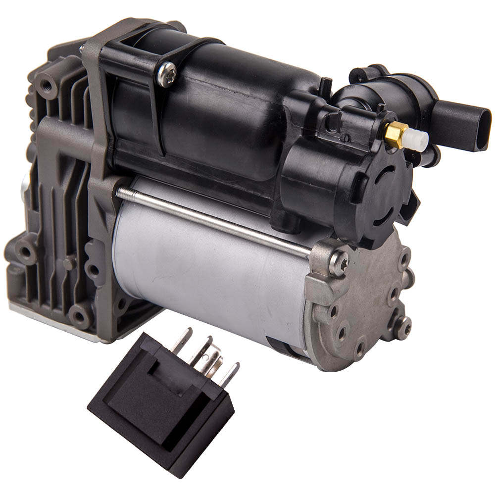 Air Suspension Air Compressor Pump W/ Relay compatible for BMW X5 (E70) 07-13 High Quality