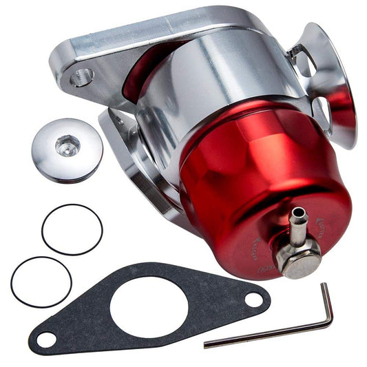 Dual Port Blow Off Valve BOV including Blanking PlugGasket compatible for Subaru WRX STI