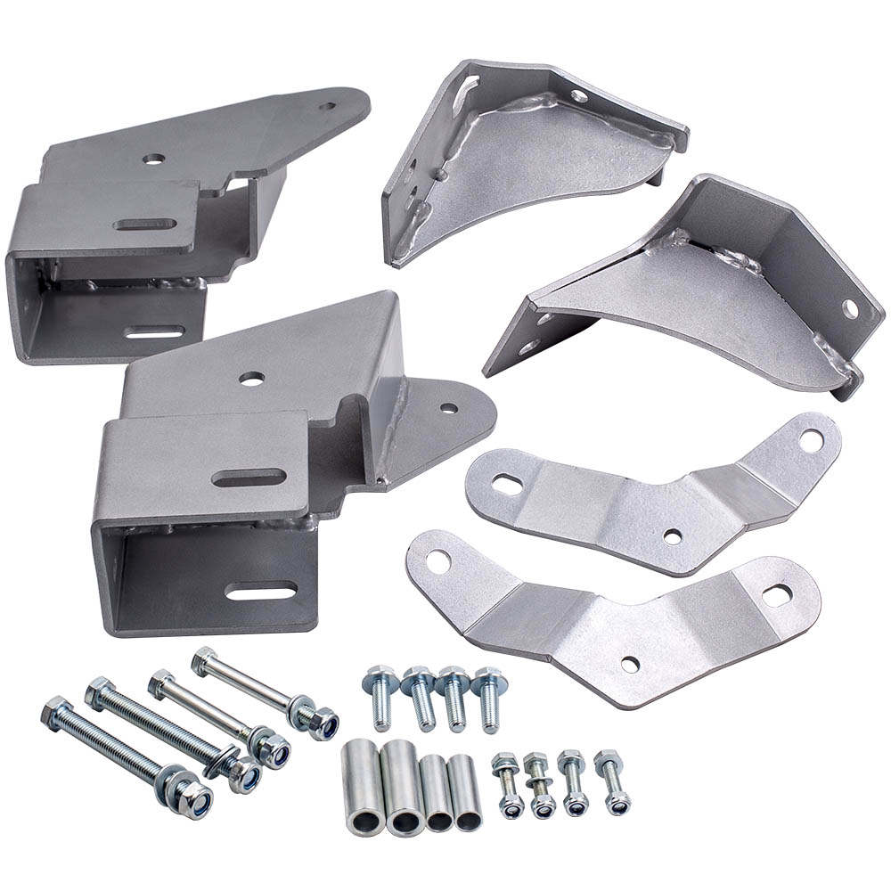 1 Set Control Arm Drop Bracket Kit compatible for Jeep Cherokee XJ 1984-2001