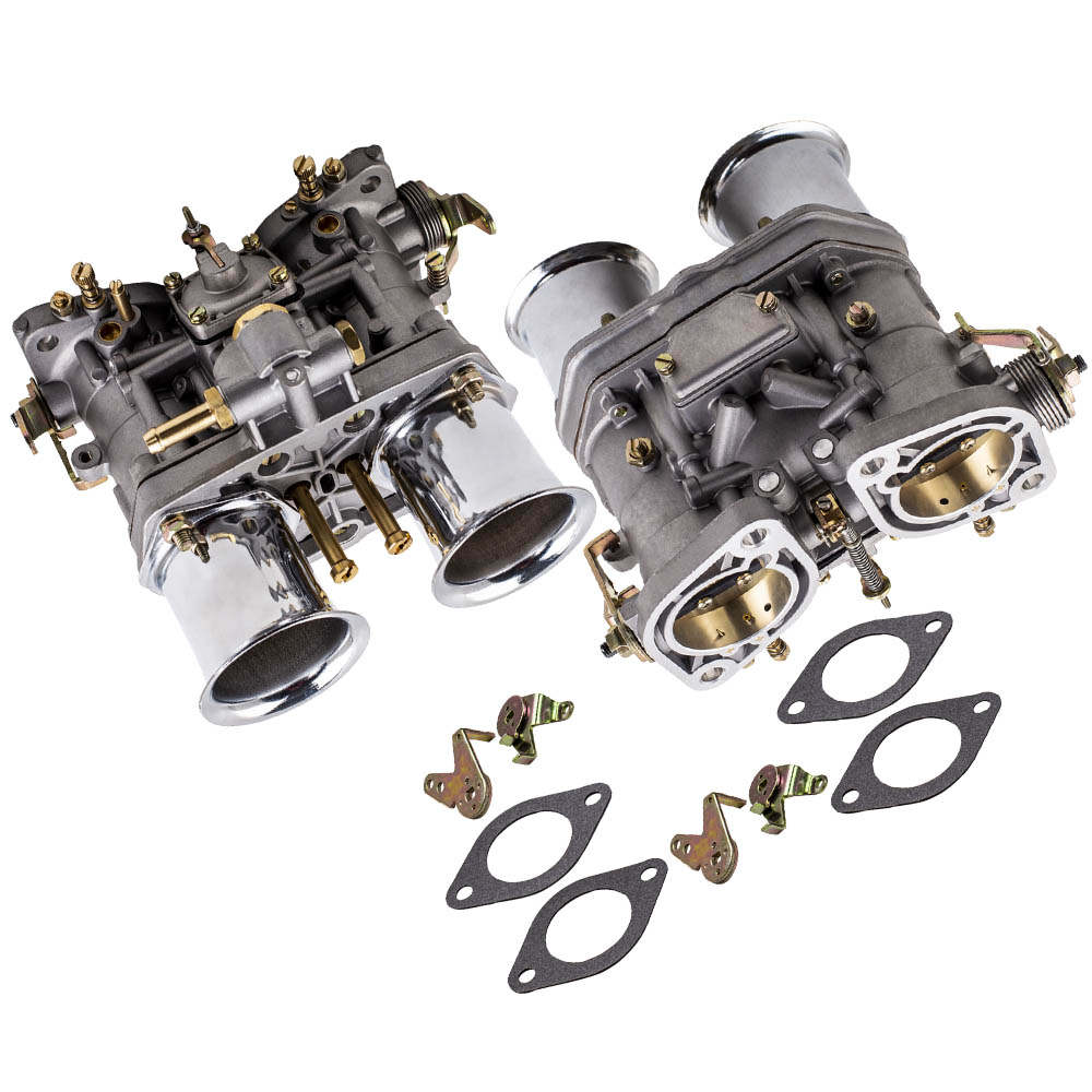 44IDF Carb Carburetors 2 Pieces w/Gasket compatible for VW Fiat Porsche