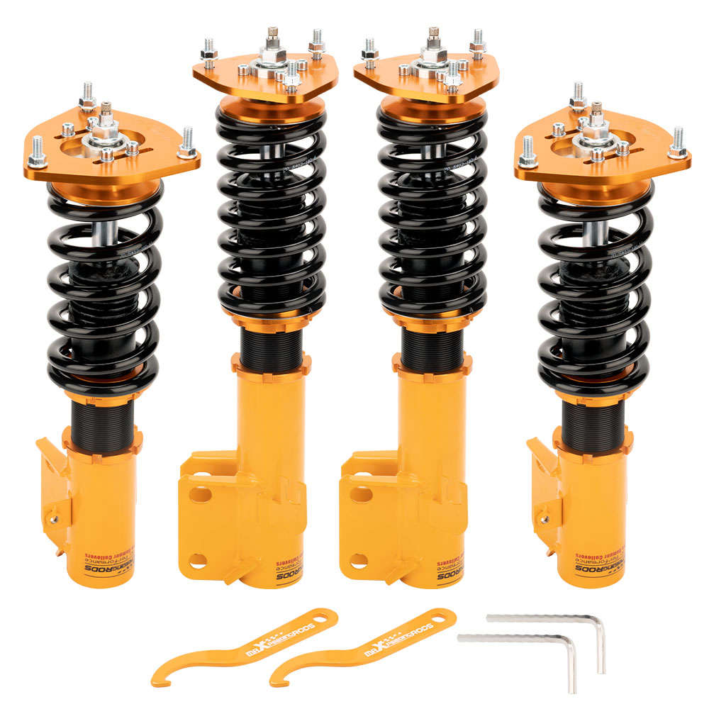 24 Ways Adjustable Damer Coilover compatible for Subaru Impreza WRX GC8 Coilovers Absorber