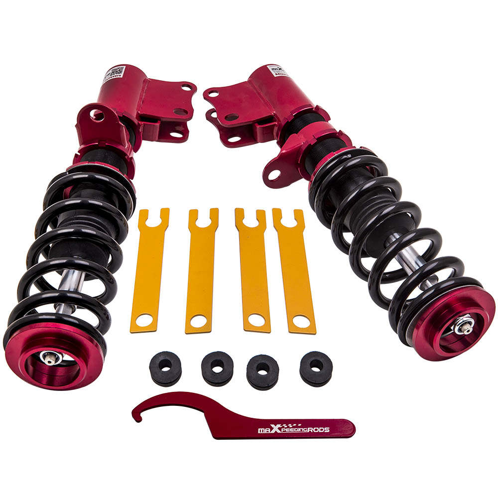 2x Adjustable Front Coilover compatible for Holden Commodore VT VX VY VZ 97-06 Coilovers