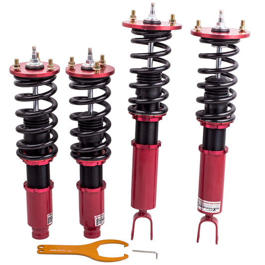 Racing Coilovers compatible for Honda Accord 90-97 compatible for Acura 97-99 CB CD 24 Ways Damper Shocks