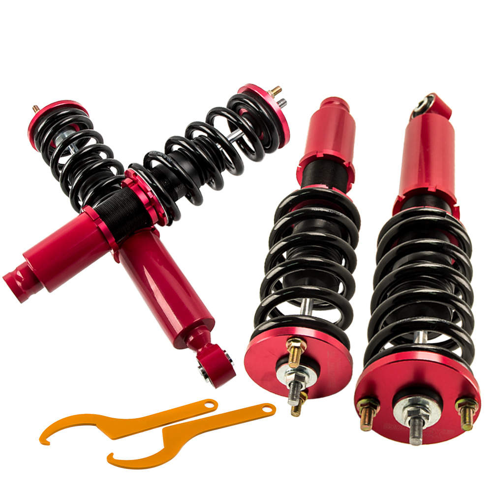 Compatible for Honda CR-V 1996-2001 Adjustable Height Coil Struts Suspension Kits Coilover