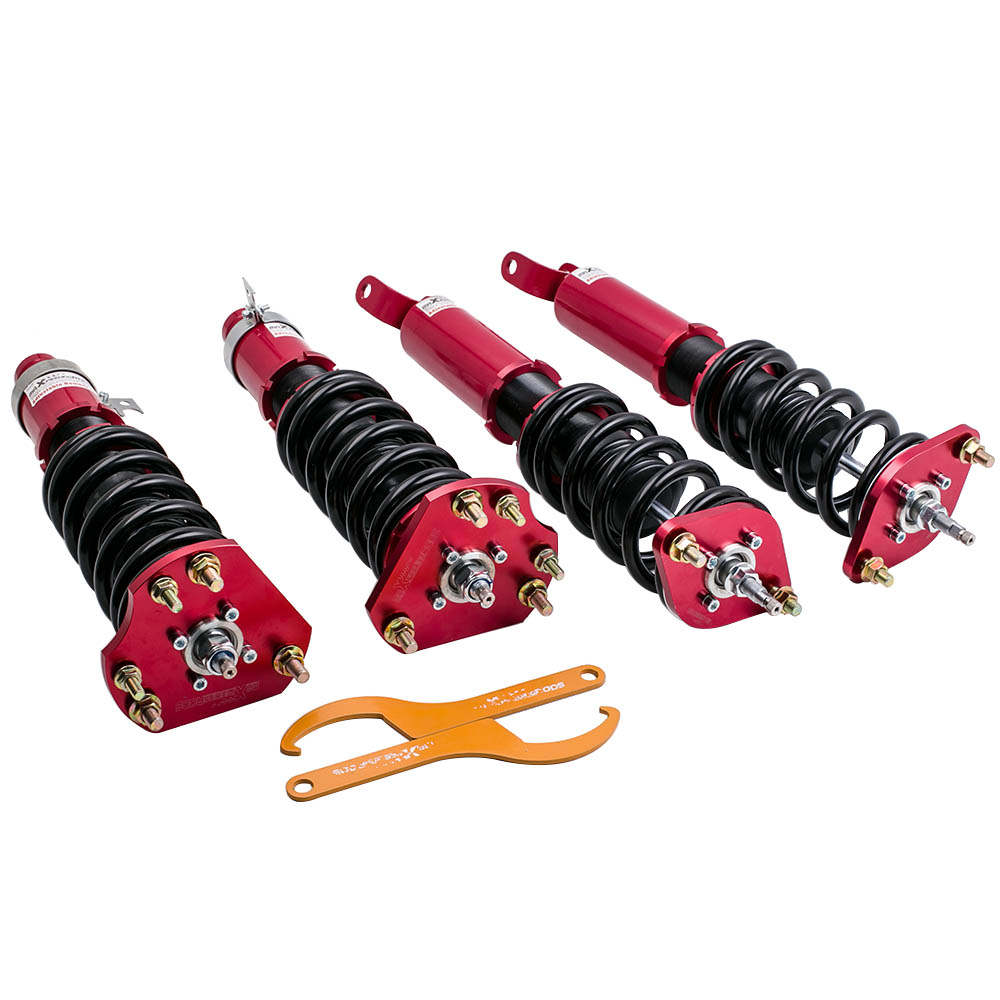 24 levels of adjustable damper Coilover Coilovers compatible for Honda Prelude 1992-2001