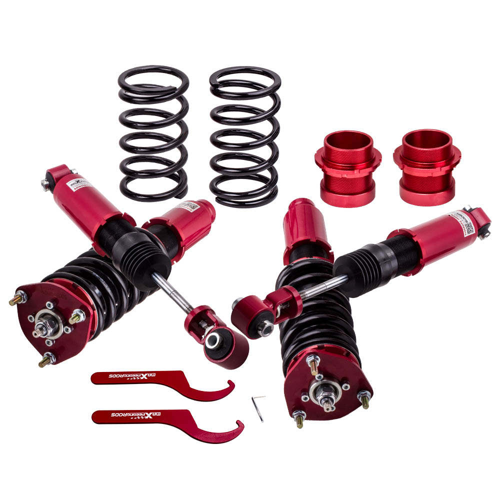 Racing Coilover Struts Kit compatible for Mazda 6 Shocks Absorber 03-2007 24 Way Adjustable