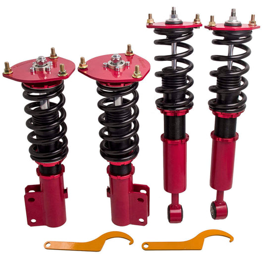 Compatible for Mitsubishi 3000GT compatible for FWD 1991-1999 3.0L Stealth 1991-1996 Shocks Coilover Lowering Kits