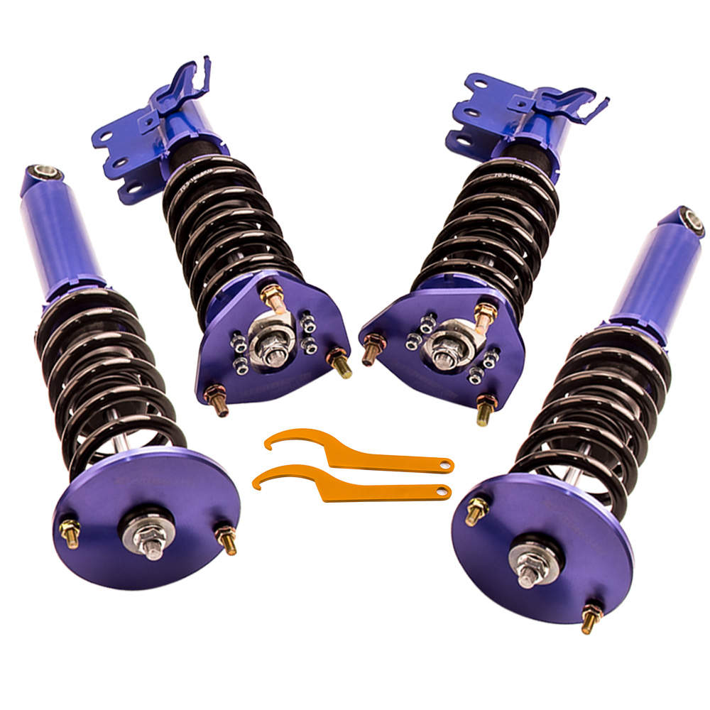 Compatible for Nissan S14 200SX 240SX Adjustable Height + Camber Shock Absorber Coilovers