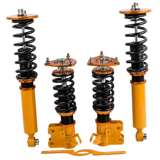 Adj Height Coilovers Kits compatible for Nissan S14 95-98 Suspension Coil Spring Shock