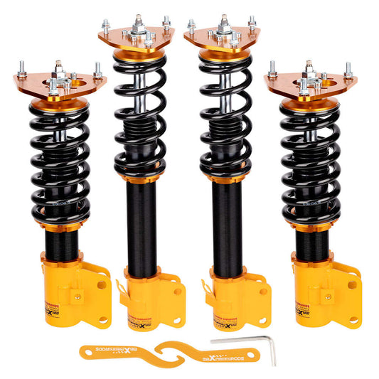 24 Ways Adjustable Coilover Struts compatible for Subaru Impreza WRX GDB STI GD GG 2000-07