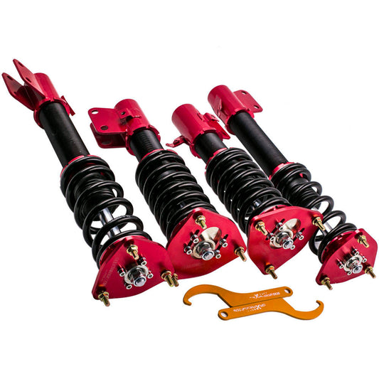 Coilover Suspension Shock Coilovers compatible for Subaru Impreza WRX GDB GDA Bugeye 02-07