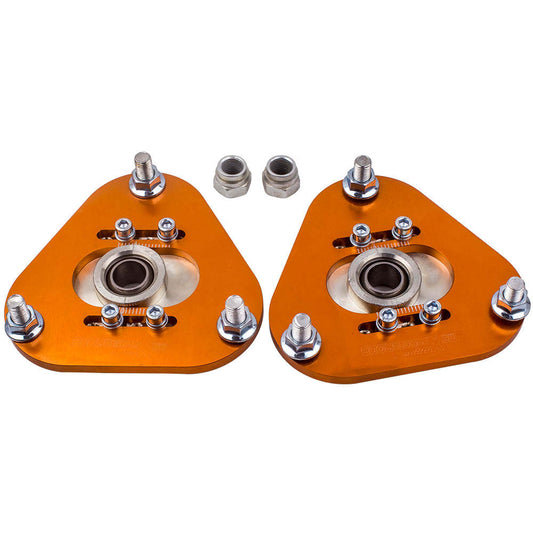 One set with 2 pieces Camber Plate Plates compatible for Toyota Celica 2000-2006