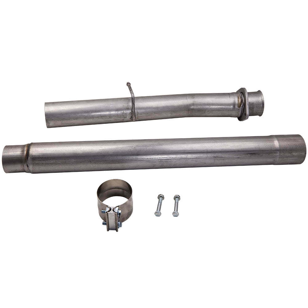 Exhaust Muffler Header Mid Middle Pipe compatible for Ford F250  F-250  6.4L 2008-2010