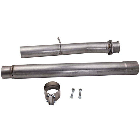 Exhaust Muffler Header Mid Middle Pipe compatible for Ford F250  F-250  6.4L 2008-2010