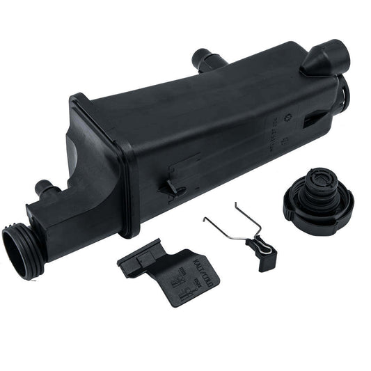 Coolant Expansion Tank Radiator compatible for BMW E46 E83 E53 X3 X5 Z4 w/ Cap 17117573781