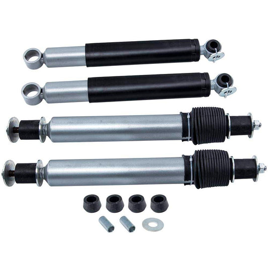 Front + Rear Heavy Duty Shock Absorbers compatible for Nissan Patrol GQ GU 1988-2016