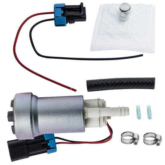 New Intank High Flow Fuel Pump 450Lph With Installation Kit F90000267 Compatible for Walbro