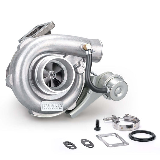 T3 T4 Turbo 63 A/R Oil Hybrid V Band Universal Turbocharger for 4 6 Cyl tcd