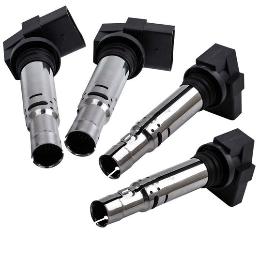 [Second Hand]4x Ignition Coil compatible for Volkswagen Golf 1.4 TSI compatible for VW Polo Jetta 1.6 FSI Tiguan Beetle