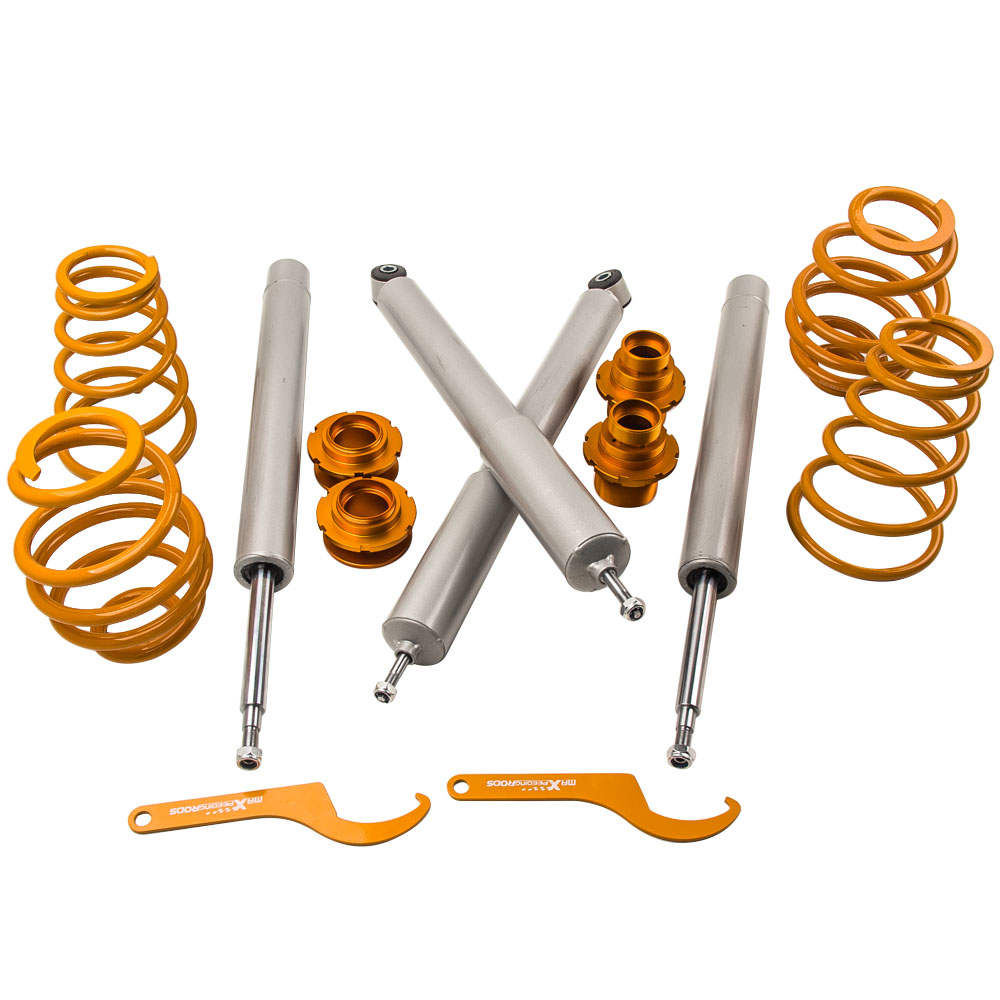 Coilover compatible for Bmw E30 Series 3 Adjustable Suspension Coilovers Lowering Kit 51mm